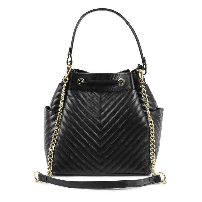 V Italia by VERSACE 19.69 ABBIGLIAMENTO SPORTIVO S.R.L. - V Italia Womens Satchel Bag Black BH10272 52 SAUVAGE NERO