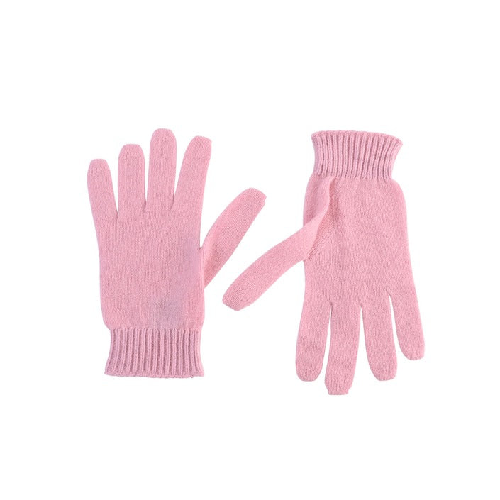 Crown of Edinburgh Cashmere - Crown of Edinburgh Cashmere Womens Short Gloves COE 001 BABY PINK