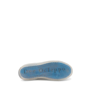 Dee Ocleppo - Splatter Sneaker - White Light Blue