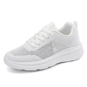 Hollow Running Shoes Women's Mesh Breathable Sneaker Soft Bottom