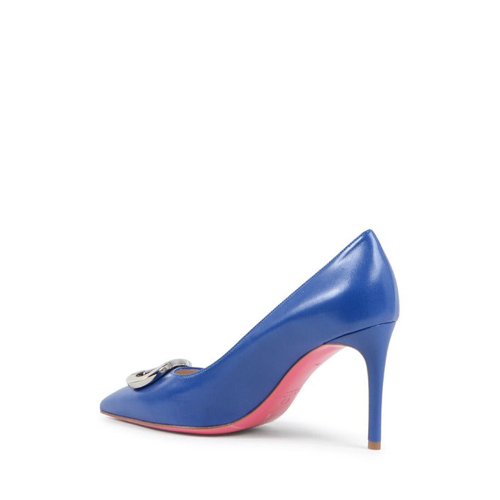 Dee Ocleppo - Office Party Logo Pump - Blue Royal