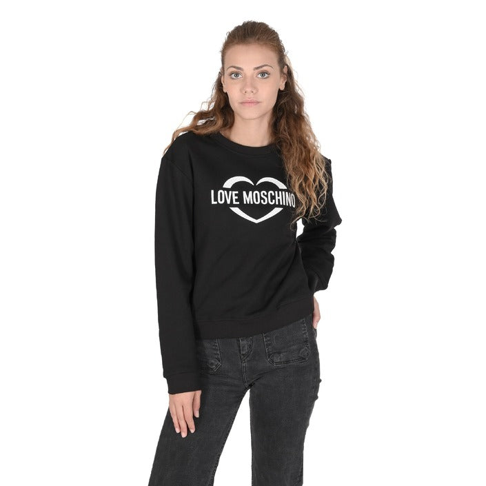 Love Moschino - Love Moschino Womens Sweatshirt W 6 306 55 M 4055 C74 BLACK