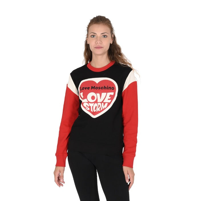 Love Moschino - Love Moschino Womens Sweatshirt W 6 491 01 M 4055 4051 MULTI