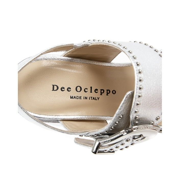 Dee Ocleppo - Dee Ocleppo Womens Sandal B3065DO CAPRA VETREX LAM ARGENTO