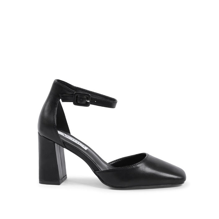 19V69 ITALIA by VERSACE 19.69 ABBIGLIAMENTO SPORTIVO S.R.L. - 19V69 Italia Womens Ankle Strap Pump Black HLL0127 NERO