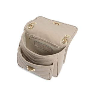 V Italia by VERSACE 19.69 ABBIGLIAMENTO SPORTIVO S.R.L. - V Italia Womens Handbag Beige 10507 SAUVAGE MARMO