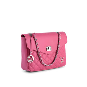 V Italia by VERSACE 19.69 ABBIGLIAMENTO SPORTIVO S.R.L. - V Italia Womens Handbag V024M-S SAUVAGE FUXIA