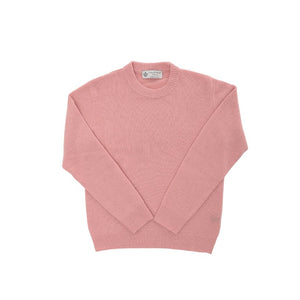 Crown of Edinburgh Cashmere - Crown of Edinburgh Cashmere Mens Round Neck Sweater COE 009 SALMON