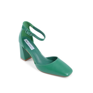 19V69 ITALIA by VERSACE 19.69 ABBIGLIAMENTO SPORTIVO S.R.L. - 19V69 Italia Womens Ankle Strap Pump Green HLL0127 VERDE