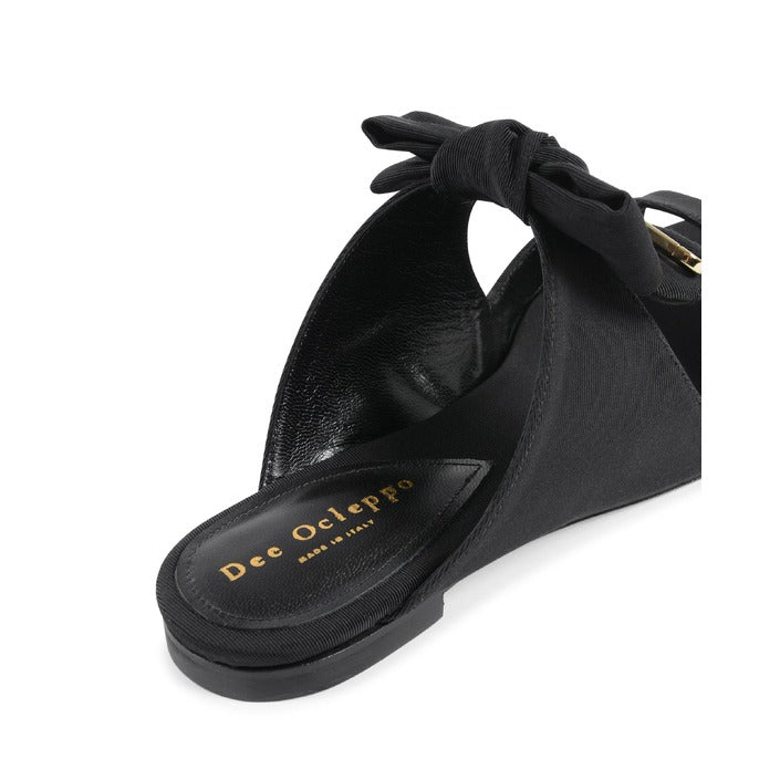 Dee Ocleppo - Helen Flat Sandal - Black