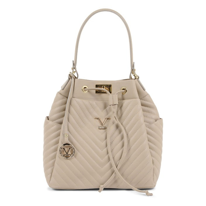 V Italia by VERSACE 19.69 ABBIGLIAMENTO SPORTIVO S.R.L. - V Italia Womens Satchel Bag Beige BH10272 52 SAUVAGE MARMO