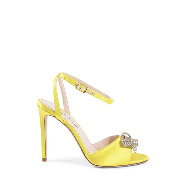 Dee Ocleppo - Satin Bow Sandal - Yellow