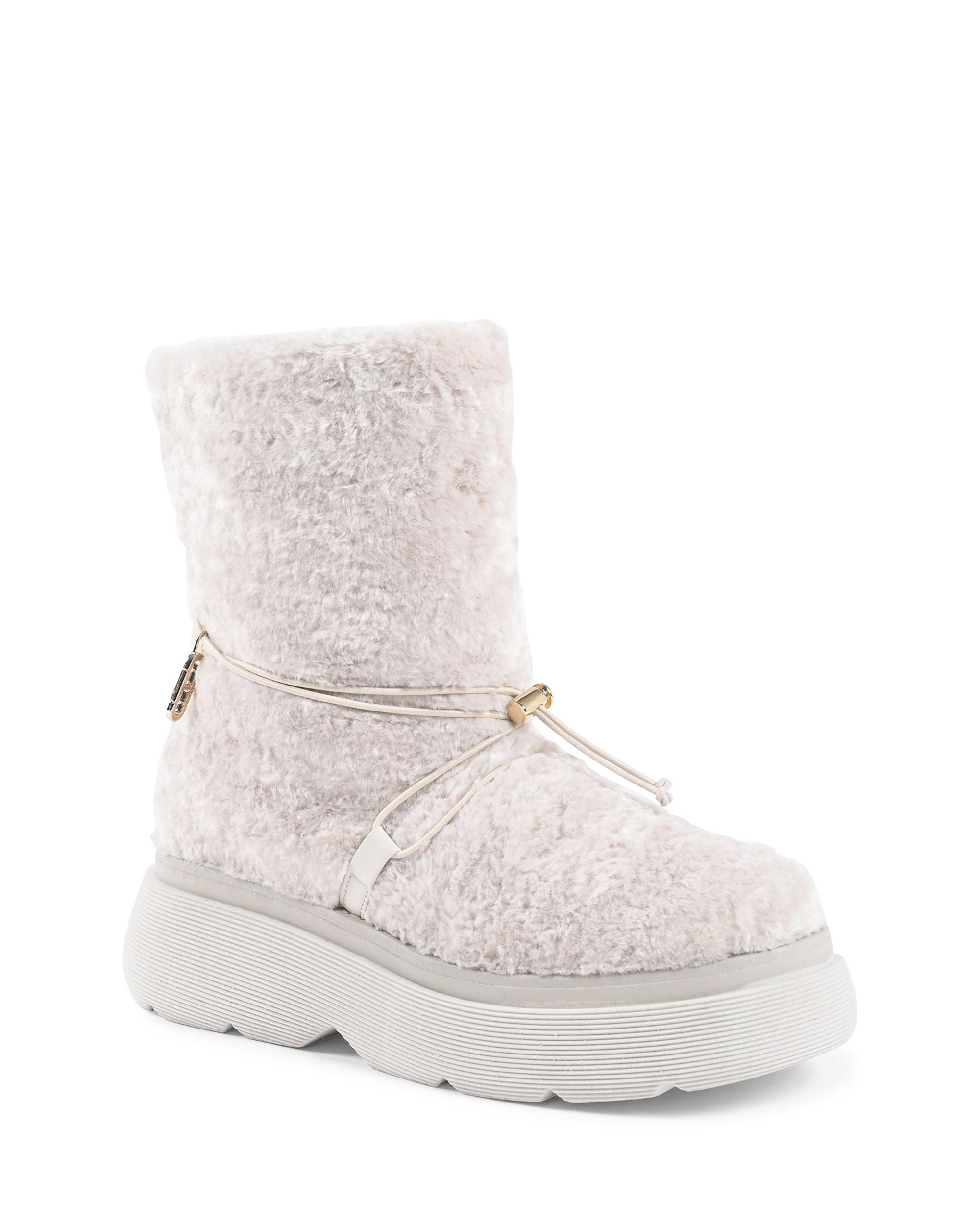 Dana Teddy - Short Boot Off White 100