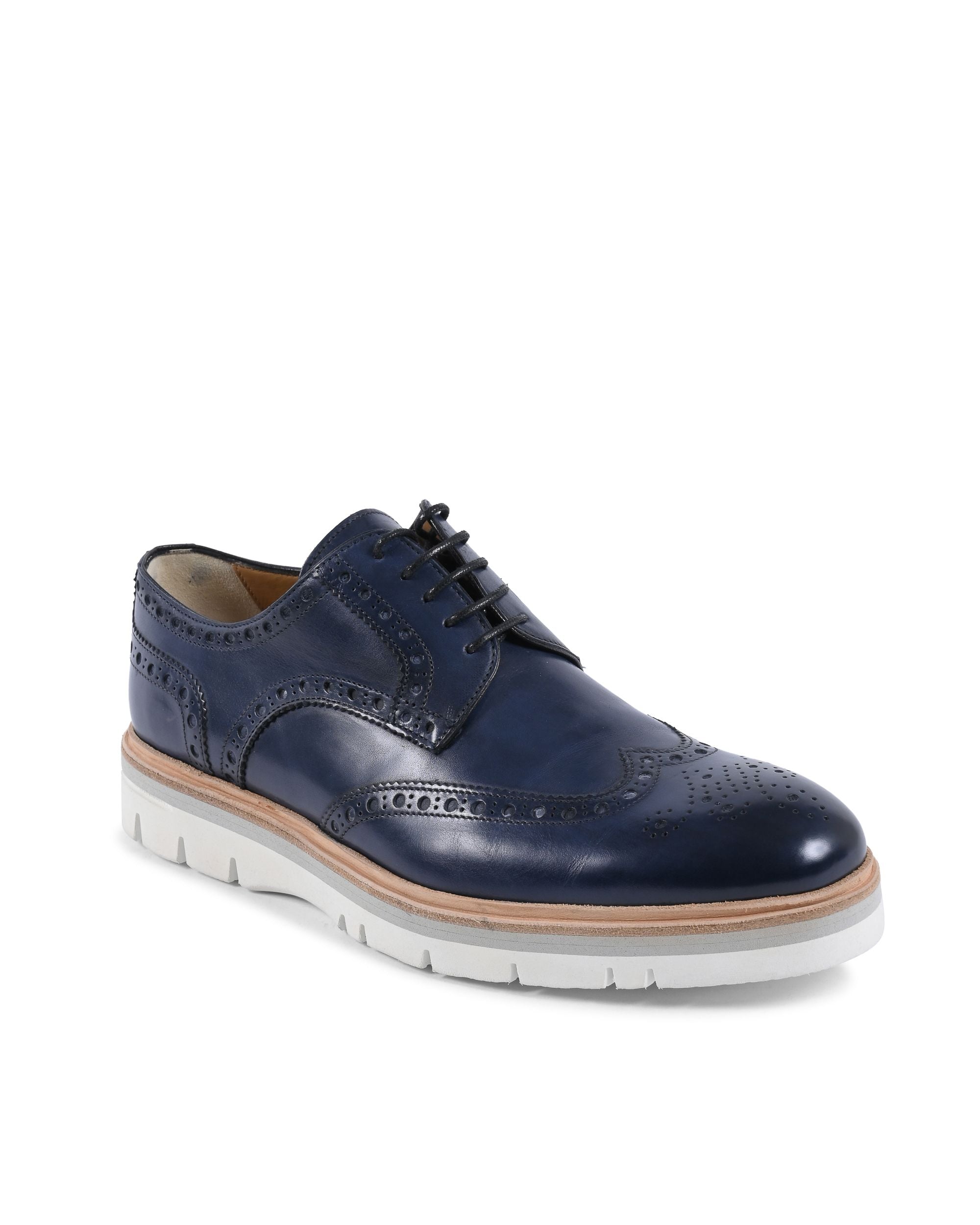 Dee Ocleppo Mens Brogue Shoes EB131 VIT BLU SC LUC GALLO