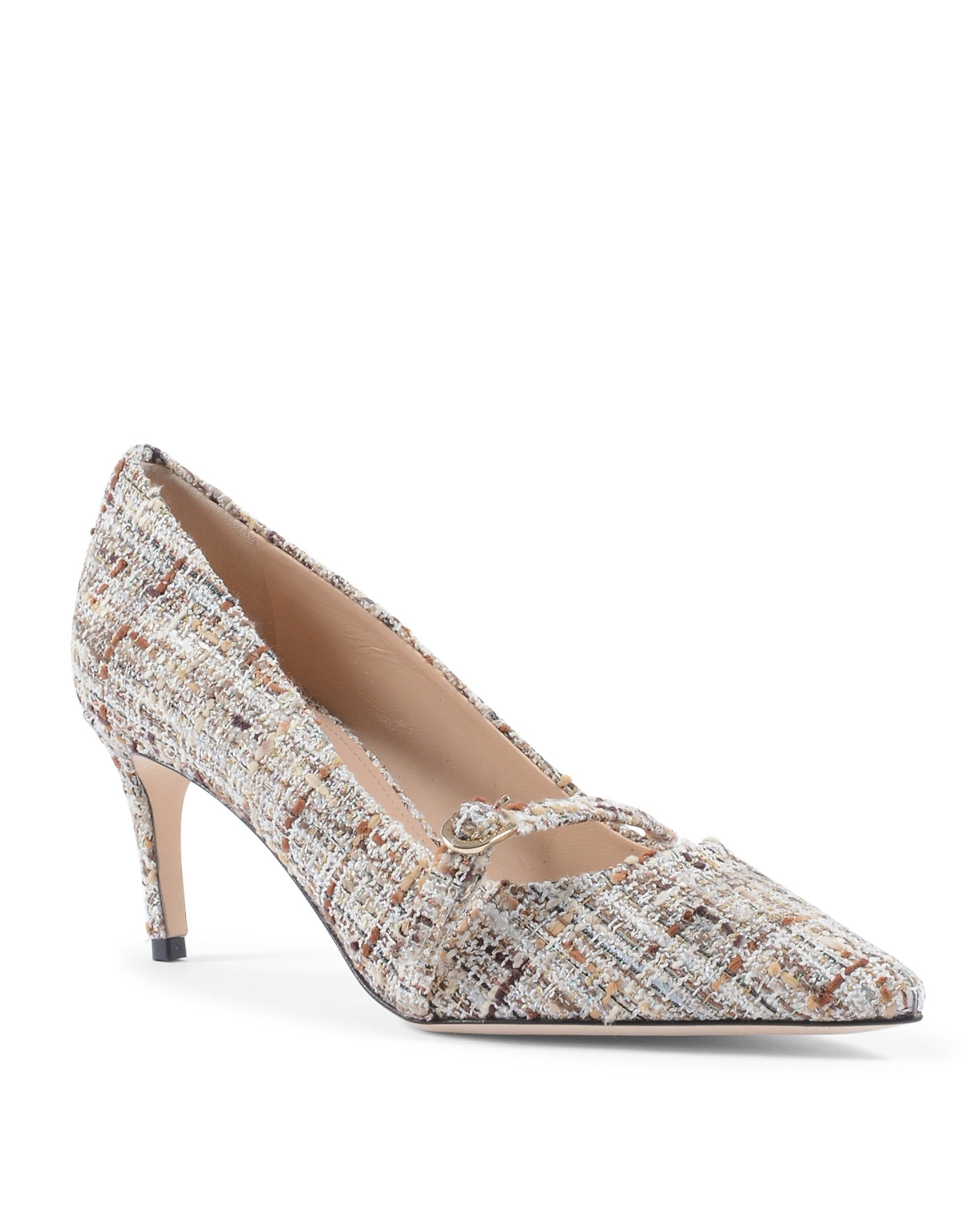 Violin Boucle Mary Jane Pumps