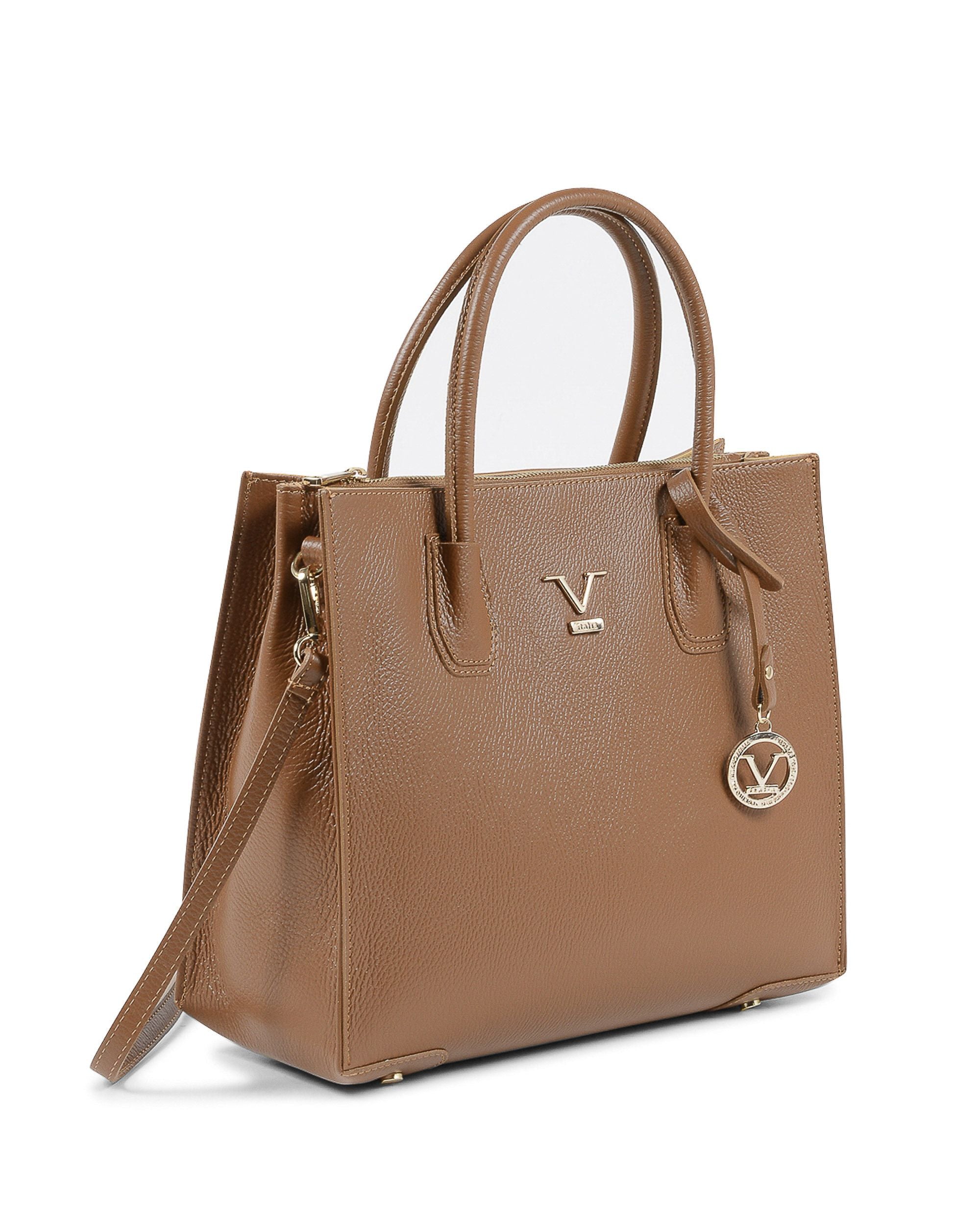 V Italia Womens Handbag BE10275 52 DOLLARO CARAMELLO