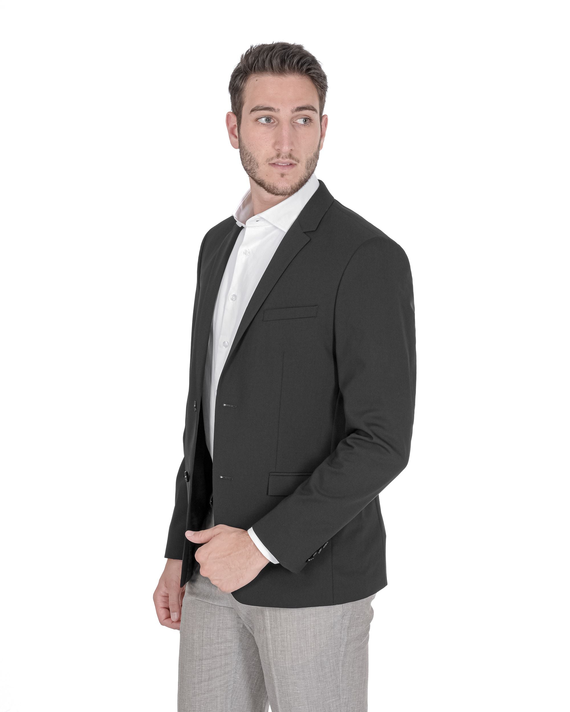 Calvin Klein Mens Blazer Black K1EK101790013