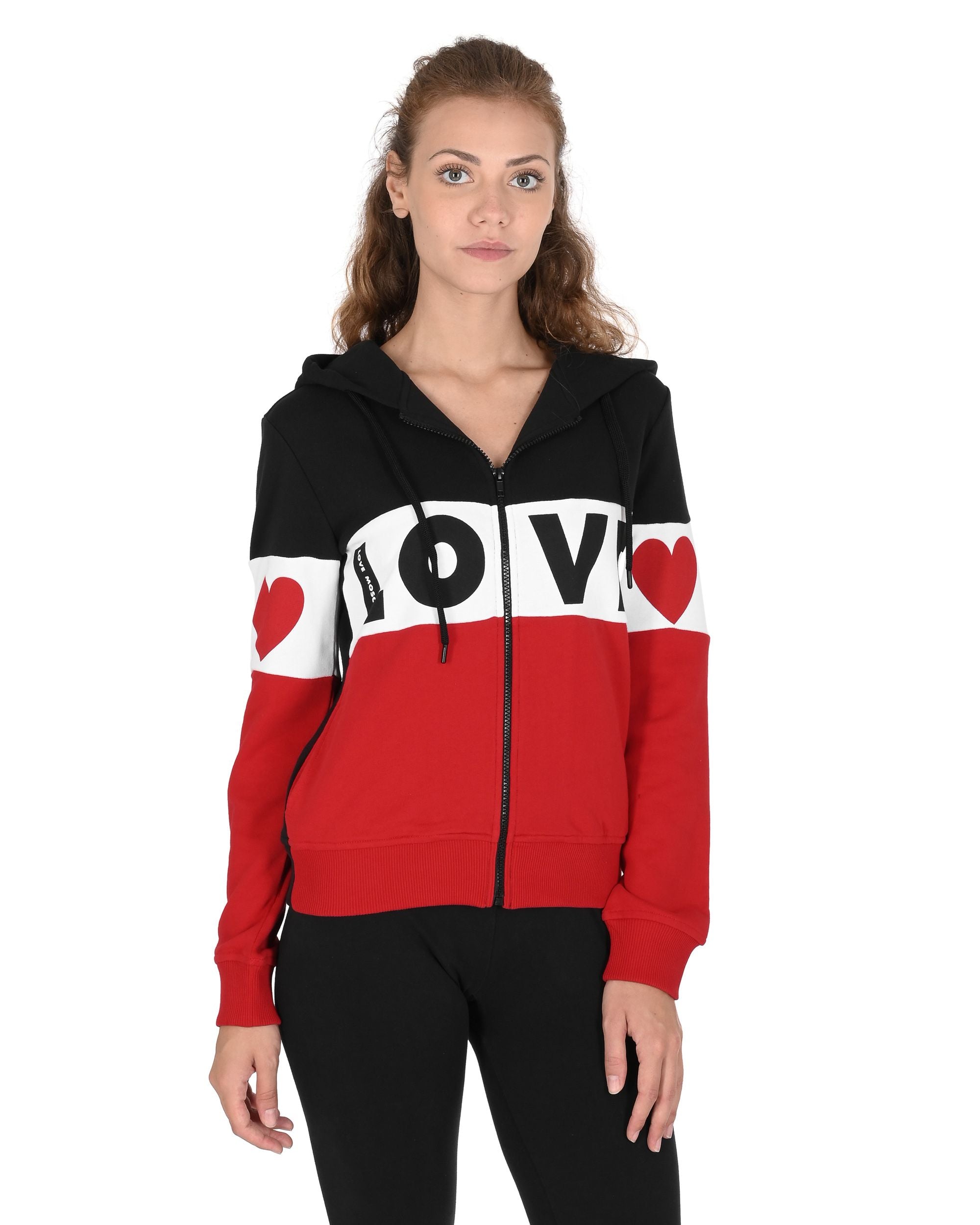 Love Moschino Womens Sweatshirt W 3 374 01 M 4068 4072 MULTI