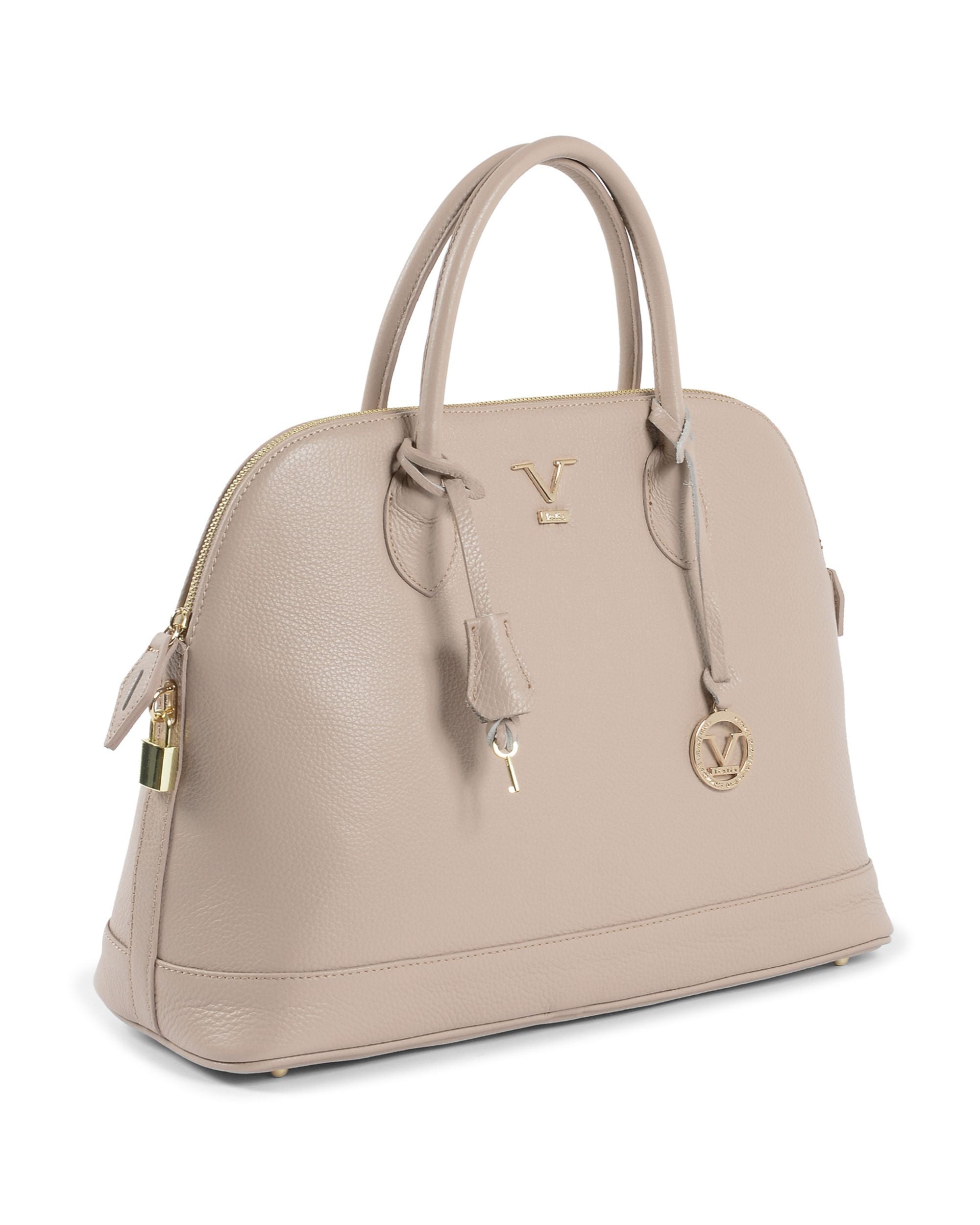 V Italia Womens Handbag Nude BC10880 DOLLARO NUDE